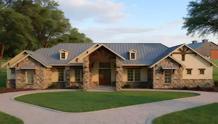 image of 4001 - 4500 square feet house plan 11683