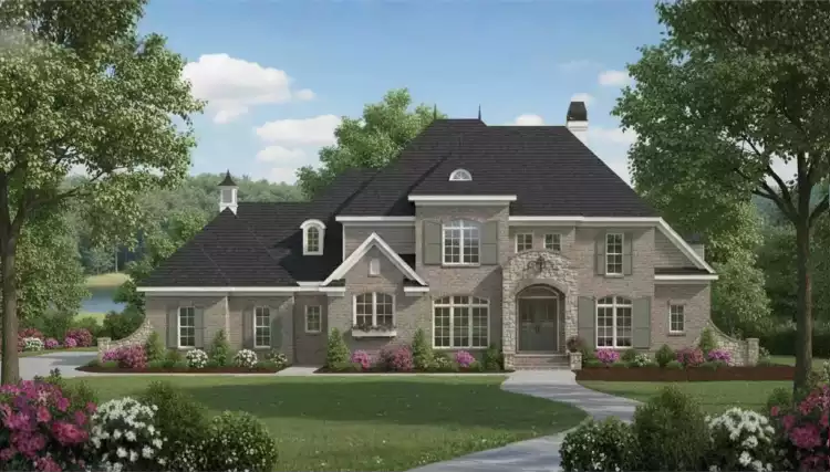 image of large house plans and home designs plan 2086