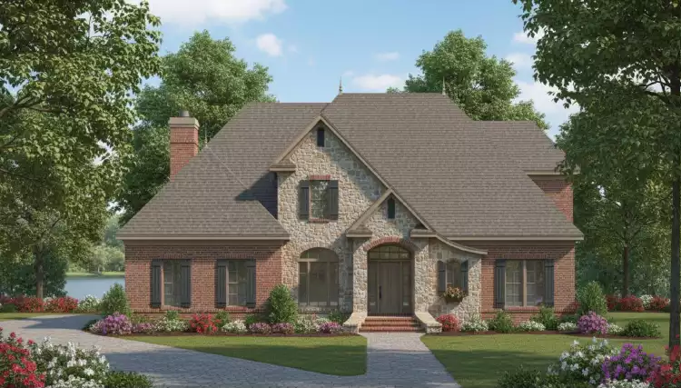 image of large house plans and home designs plan 2095