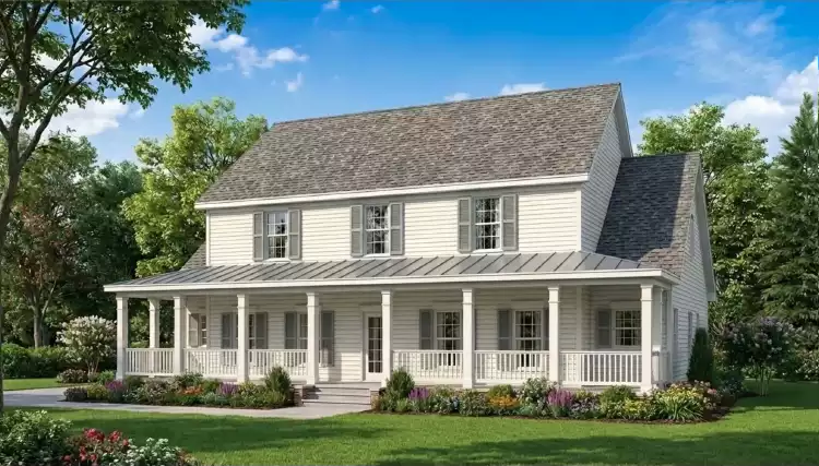 image of four bedroom house plan 2119