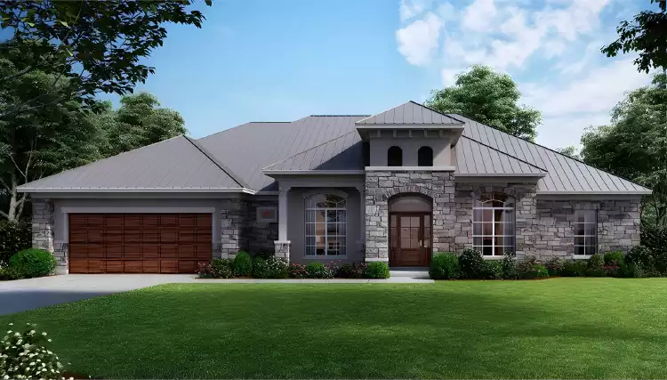 image of tuscan house plan 3261