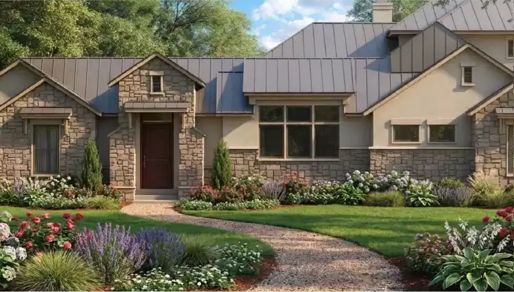 image of 3001 - 3500 square feet house plan 3398