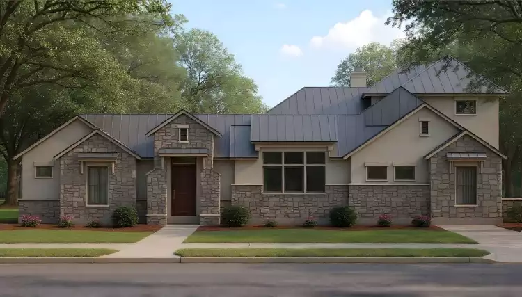 image of mediterranean house plan 3398