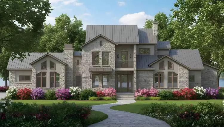 image of 4001 - 4500 square feet house plan 3399