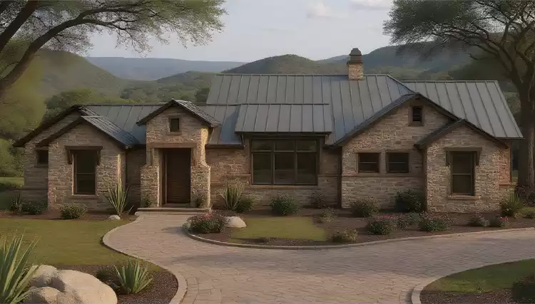 image of spanish house plan 3401