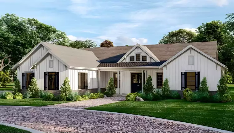 image of lake house plan 5018