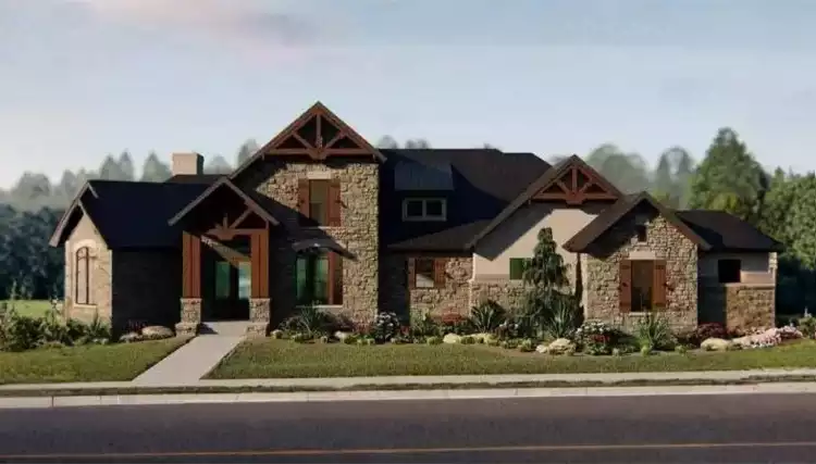 image of tuscan house plan 6978