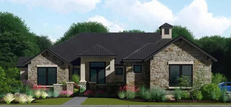 image of lake house plan 6980