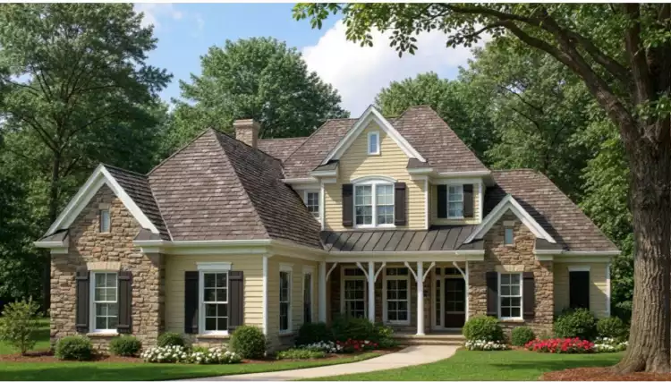 image of 3001 - 3500 square feet house plan 8354