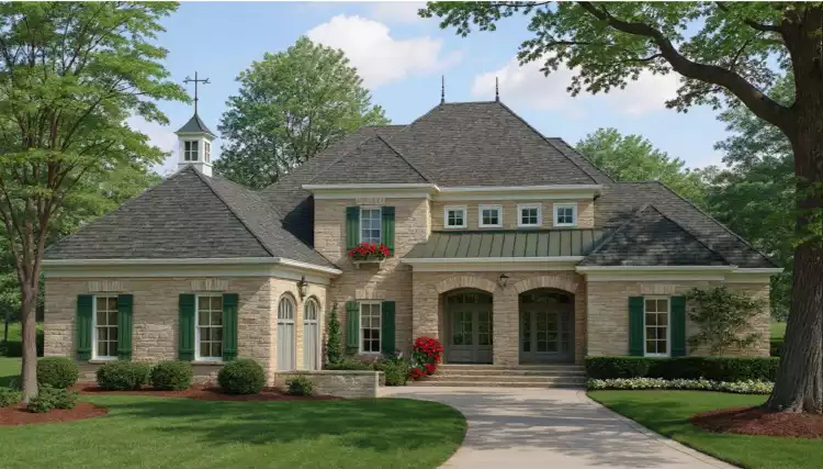 image of louisiana house plan 8358