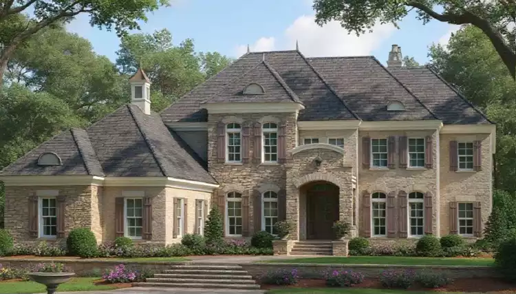 image of 4001 - 4500 square feet house plan 8364