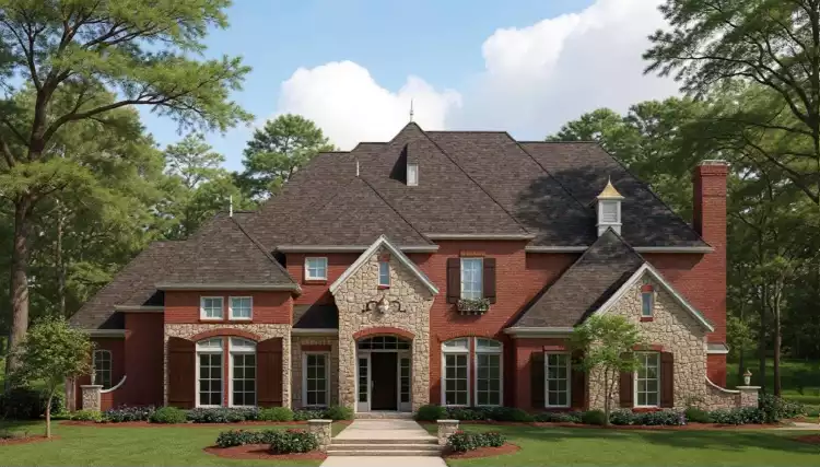 image of bonus room house plan 8367