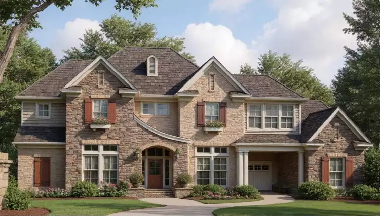 image of 4501 - 5000 square feet house plan 8373