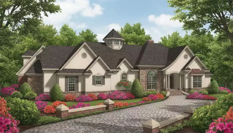 image of house plans with photos plan 8440