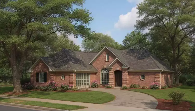 image of ranch house plan 8475