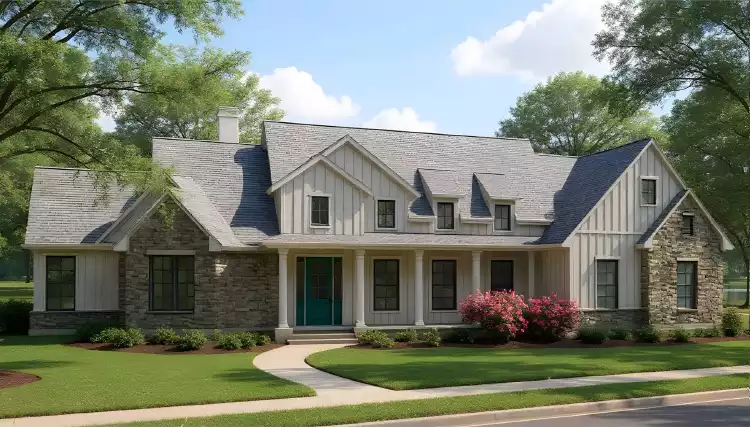 image of 3001 - 3500 square feet house plan 8754