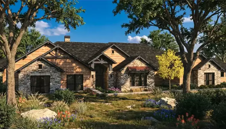 image of 4001 - 4500 square feet house plan 9951