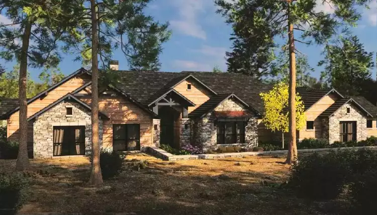 image of 4001 - 4500 square feet house plan 9951