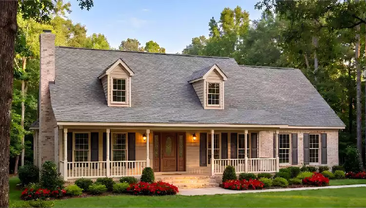 image of bonus room house plan 3464