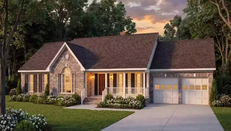 image of alabama house plan 3475