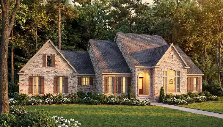 image of southern house plan 3489
