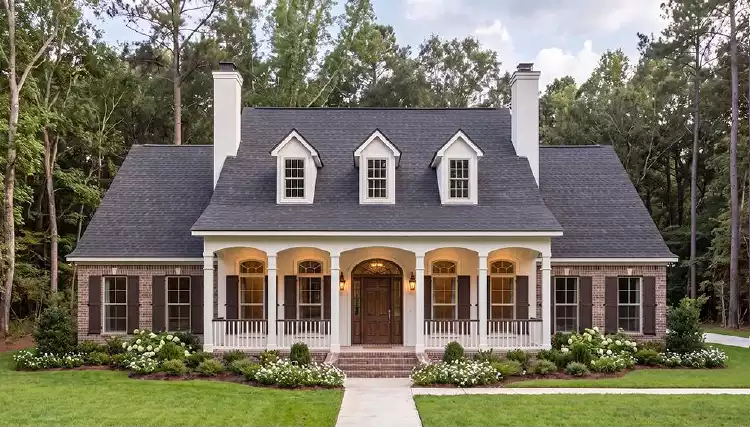 image of southern house plan 3496