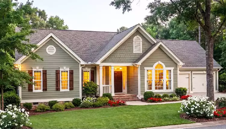 image of small traditional house plan 3506