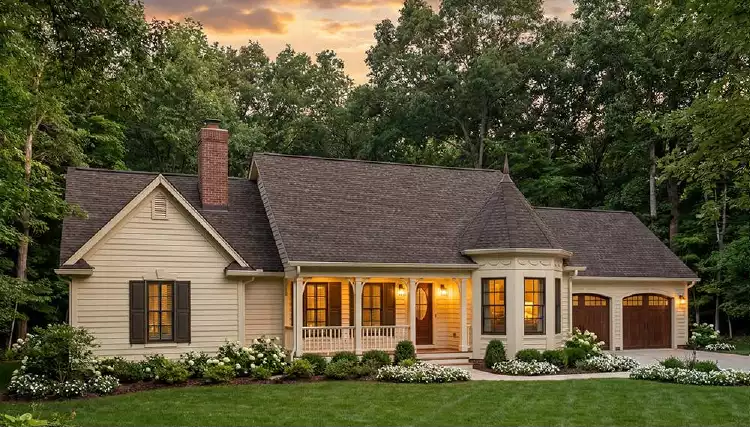image of small southern house plan 3508