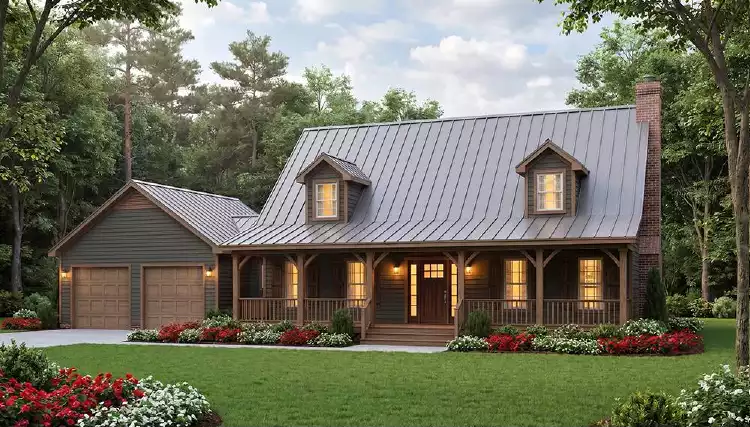 image of 1.5 story house plan 3536