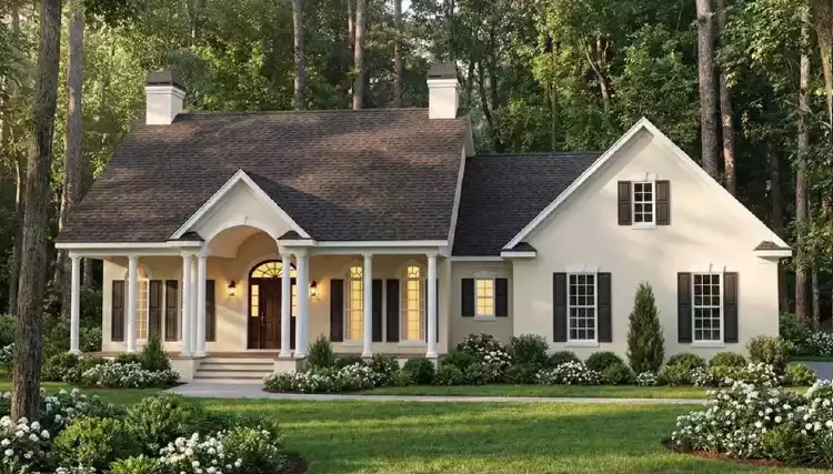 image of vacation house plan 3659