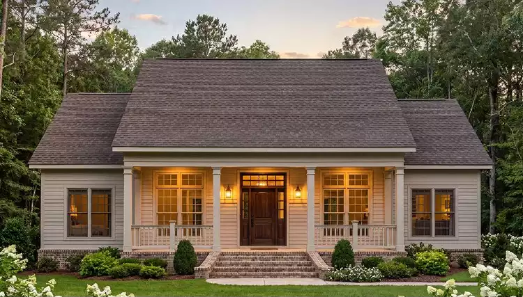 image of four bedroom house plan 3663