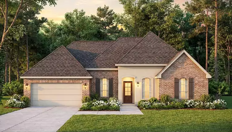 image of four bedroom house plan 4832