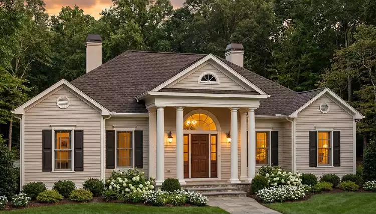 image of four bedroom house plan 5313