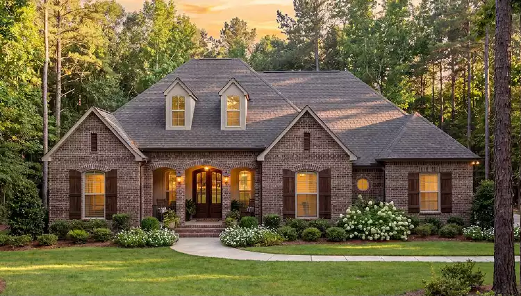 image of four bedroom house plan 6528