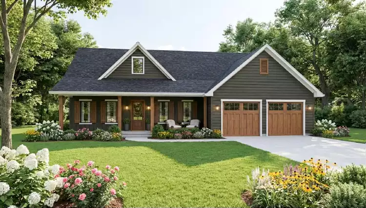 image of louisiana house plan 6719