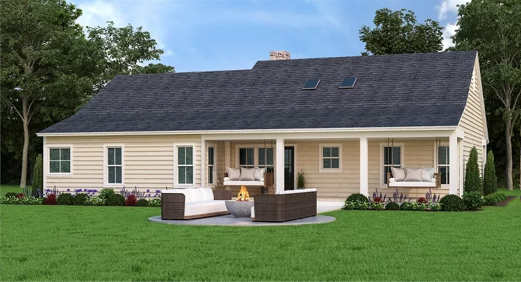 Exclusive Affordable Ranch Style House Plan 7672: Cloverwood