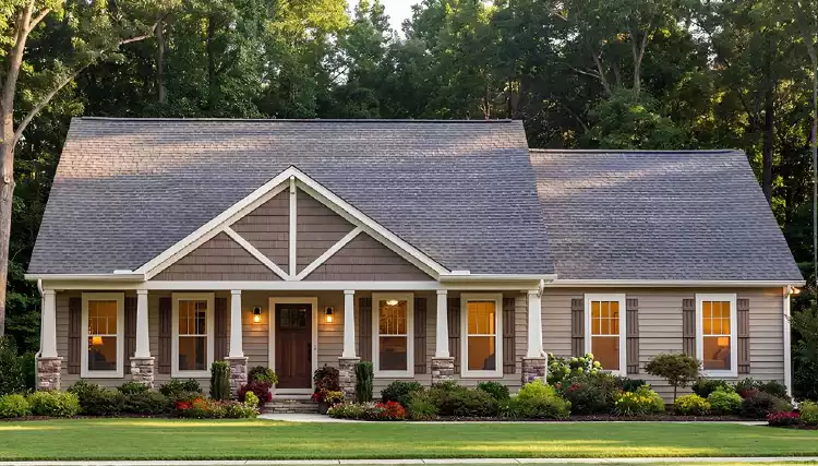image of bonus room house plan 9813