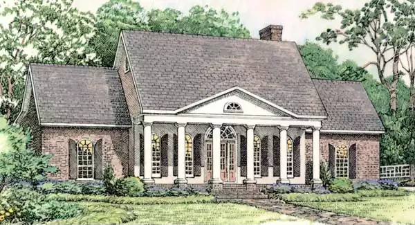 image of bonus room house plan 5556