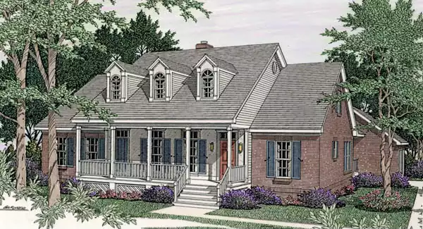 image of 1.5 story house plan 3467