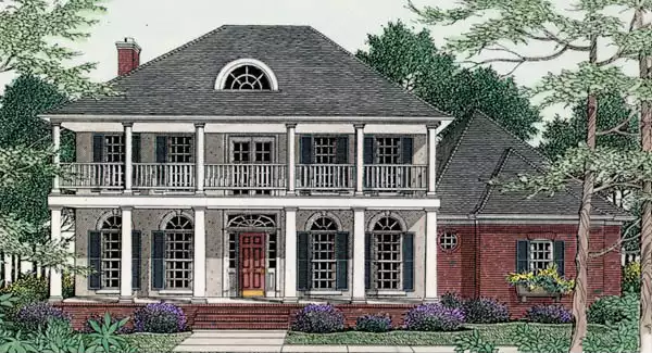 image of cottage house plan 3514