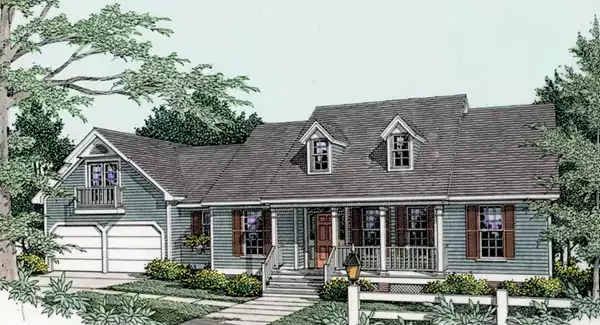 image of cottage house plan 3544
