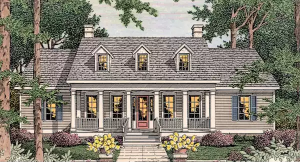 image of cottage house plan 3622
