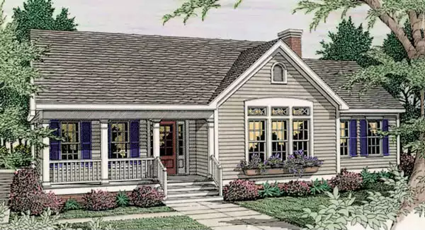 image of this old house plan 3626