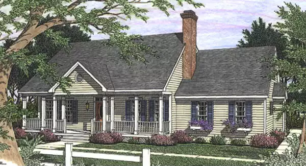 image of country house plan 3628