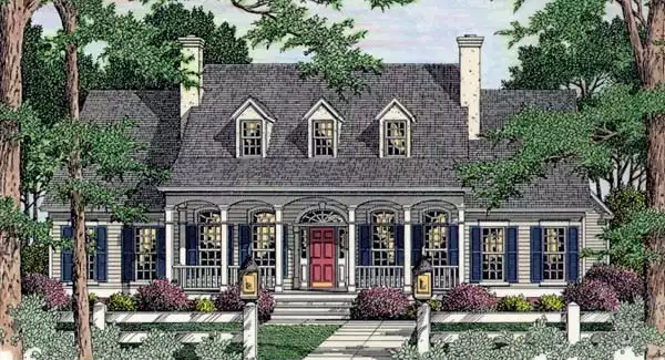 image of bonus room house plan 3677