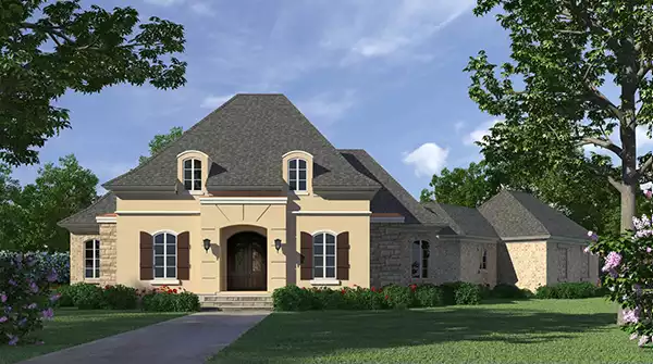 image of this old house plan 4921