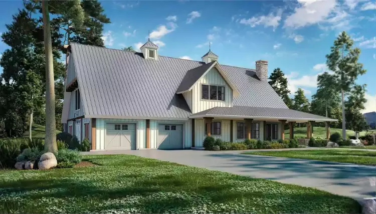 image of 2 story country house plan 9149