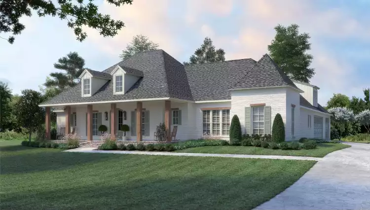image of louisiana house plan 4221