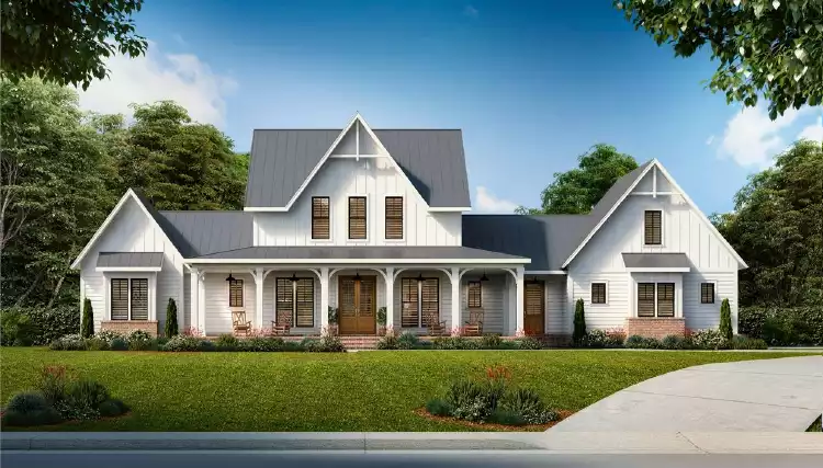 image of southern house plan 5008