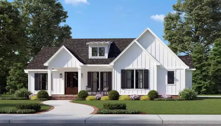 image of small farm house plan 9120